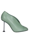 Victoria Beckham Ankle Boot In Green