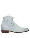 Alexander Hotto Ankle Boot In White