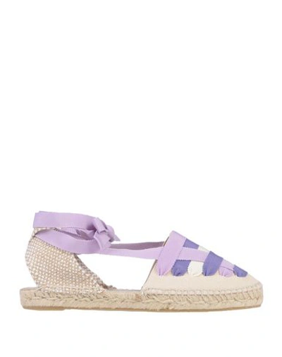 Castaã±er Espadrilles In Lilac