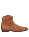 Alexander Hotto Ankle Boot In Camel