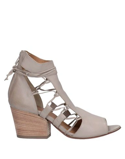 Fiorifrancesi Ankle Boots In Dove Grey