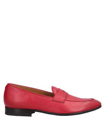 Raparo Loafers In Red