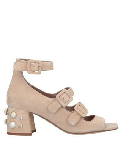 Gianna Meliani Sandals In Pale Pink