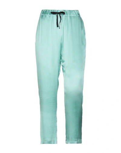 Semicouture Casual Pants In Green