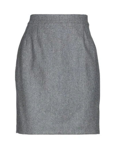 Soeur Knee Length Skirts In Grey