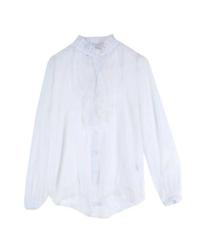 Amuse Lace Shirts & Blouses In White