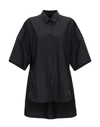 Lareida Lis  Woman Shirt Black Size 4 Cotton