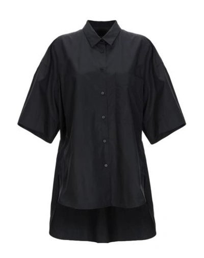 Lareida Lis  Woman Shirt Black Size 4 Cotton