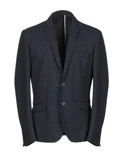 Suit Blazers In Dark Blue