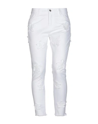 One Denim Pants In White