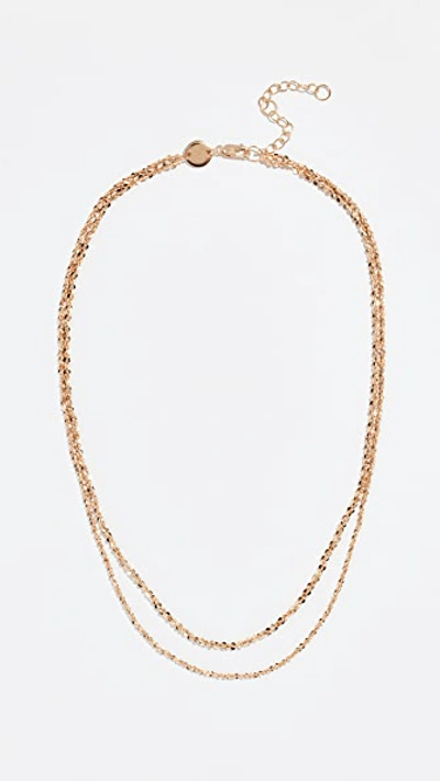 Jennifer Zeuner Jewelry Wes Necklace In Yellow Gold