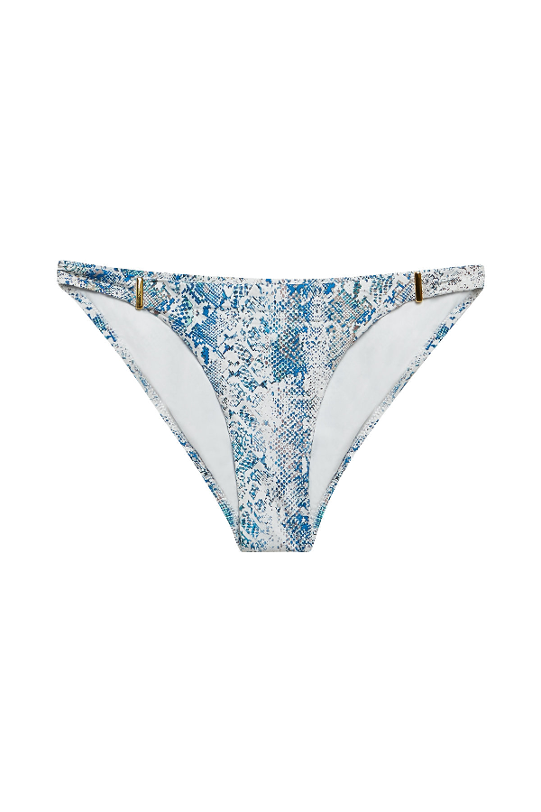 snake print bikini bottoms