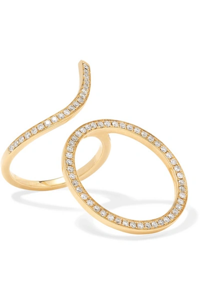 Anissa Kermiche 18-karat Gold Diamond Ring