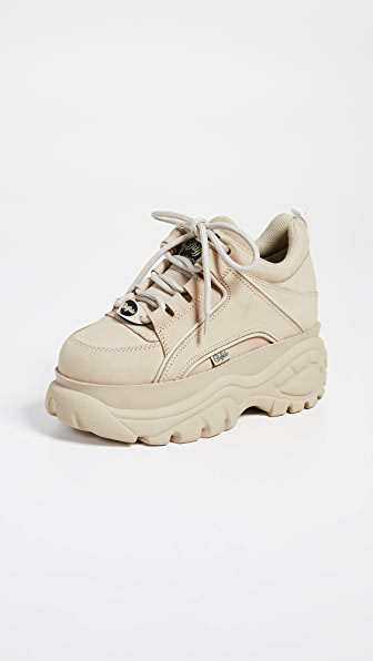 buffalo sneakers cream