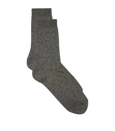 Falke Cosy Wool Socks In Grey