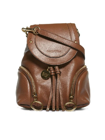 See By Chloé Backpack In Cuoio