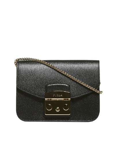 Furla Shoulder Bag In Nero