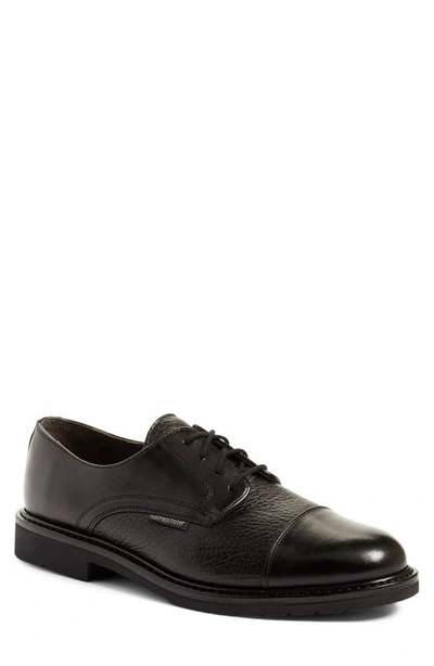 Mephisto 'melchior' Cap Toe Derby In Black Leather