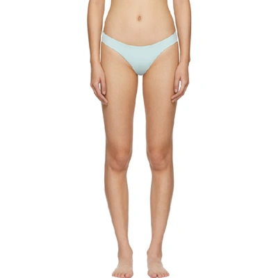 Myraswim Blue Cindy Bikini Bottoms In Rain