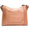 Frye Melissa Leather Crossbody Bag - Pink In Dusty Rose