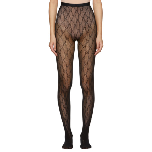 black gg tights