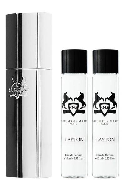 Parfums De Marly Layton Eau De Parfum Travel Spray Set (nordstrom Exclusive)