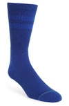 Stance Joven Classic Crew Socks In Primary Blue