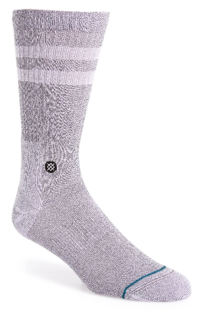 Stance Joven Classic Crew Socks In Violet