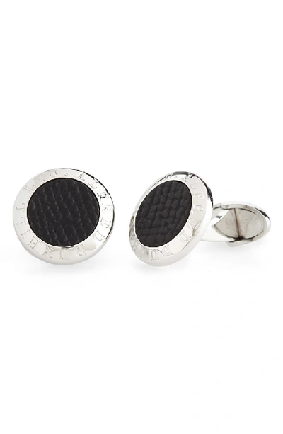 Dunhill Ad Coin Cuff Links In Silver