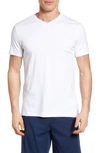 Robert Barakett Georgia Regular Fit V-neck T-shirt In White