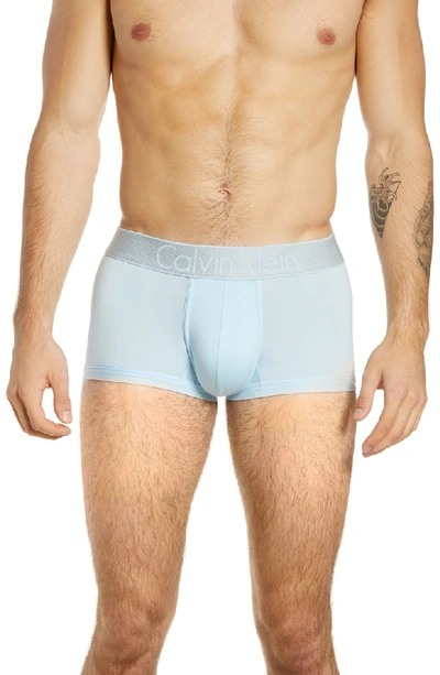 Calvin Klein Customized Stretch Low Rise Trunks In Vent