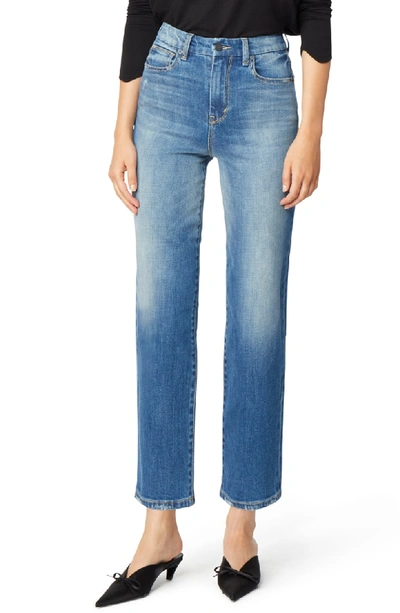 Habitual Haven Super High Rise Straight Leg Jeans In Imperial