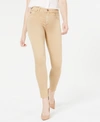 Ag Farrah High Waist Ankle Skinny Jeans In Sltdad Sulfur Toasted Almond