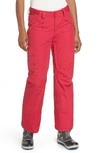 The North Face Freedom Waterproof Insulated Pants In Cerise Pink