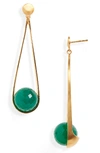 Green Onyx/ Gold