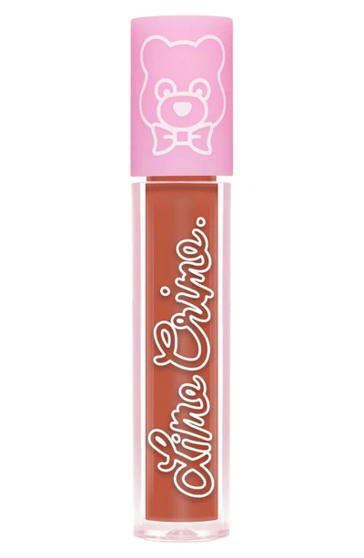 Lime Crime Plushies Soft Focus Lip Veil In Butterscotch