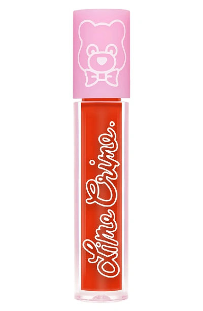 Lime Crime Plushies Soft Focus Lip Veil In Sorbet