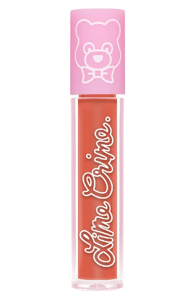 Lime Crime Plushies Soft Focus Lip Veil In Marmalade