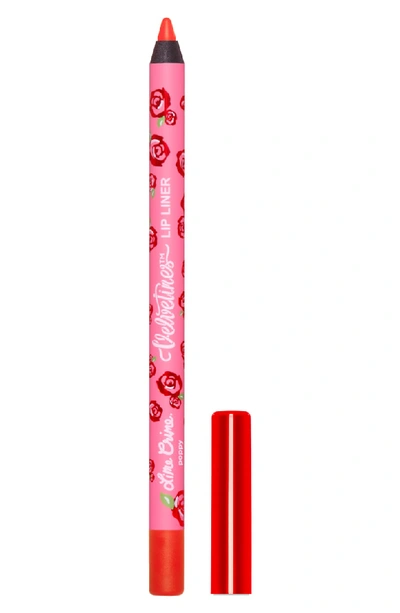 Lime Crime Velvetines Waterproof Lip Liner In Poppy