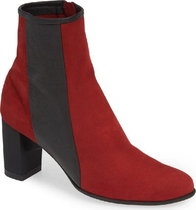 Arche Karima Bootie In Opera/ Noir Nubuck