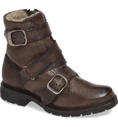 Frye vanessa tanker shearling hotsell