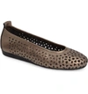 Arche 'lilly' Flat In Moon Leather