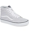 Vans 'sk8-hi' Sneaker In Gray Dawn/ True White
