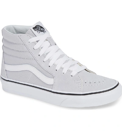 Vans 'sk8-hi' Sneaker In Gray Dawn/ True White