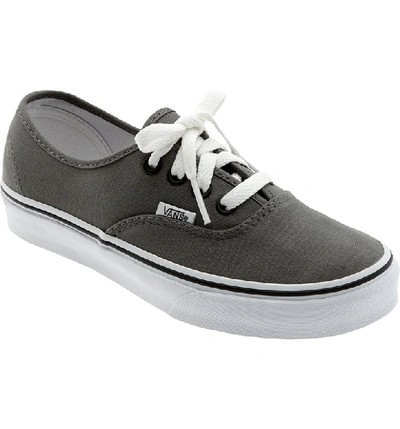 Vans 'authentic' Sneaker In Pewter/black