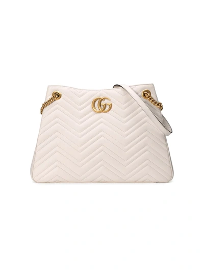 Gucci Gg Marmont Matelasse Leather Shoulder Bag - None In Nero Romantic