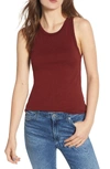 Ag Lexi Tank In Tannic Red