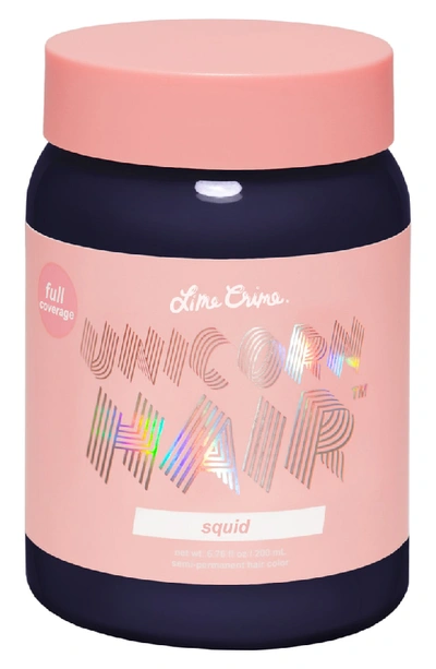 Lime Crime Unicorn Hair Full Coverage Semi-permanent Hair Color In Squid