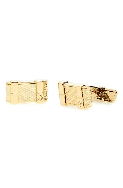Dunhill Et Thread Cuff Links In Gold