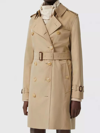 Burberry Kensignton Heritage Double-breasted Trench Coat In Beige
